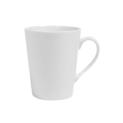Tazza Mug Conic Superwhite in Porcellana 37 cl 6 Pezzi