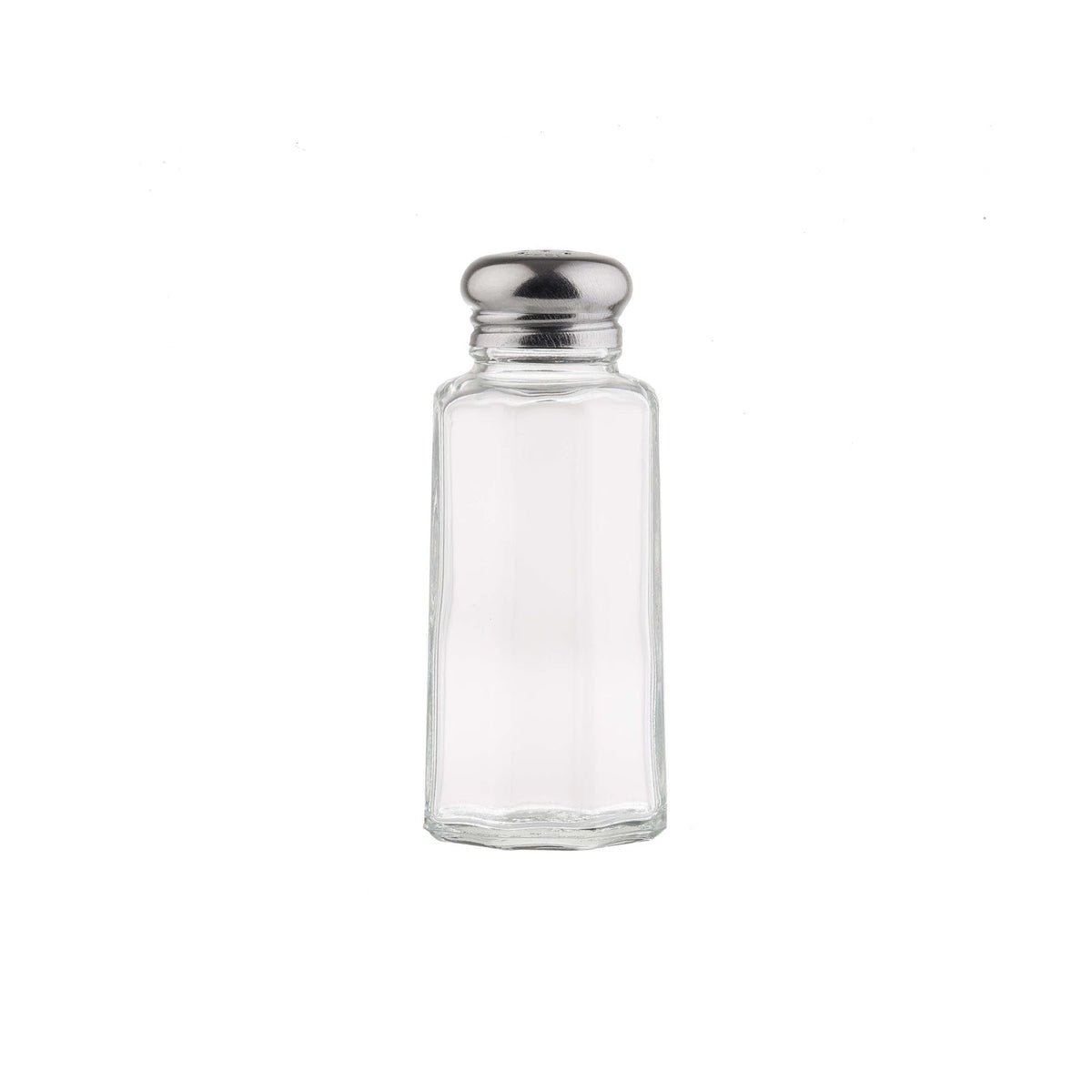 Spargisale e Pepe in Vetro con Capsula Inox 6 cl H 10 cm 24 Pezzi