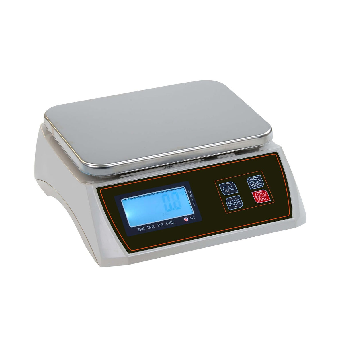 Bilancia Digitale da Cucina 30 kg Sensibilità 1 g 27 x 23,5 cm