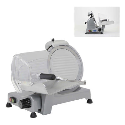 Luxury Affettatrice Elettrica in Alluminio Lama 25 cm 140 W