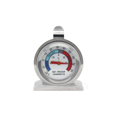 Termometro da Frigo Analogico in Acciaio Inox da -30 a +30 °C