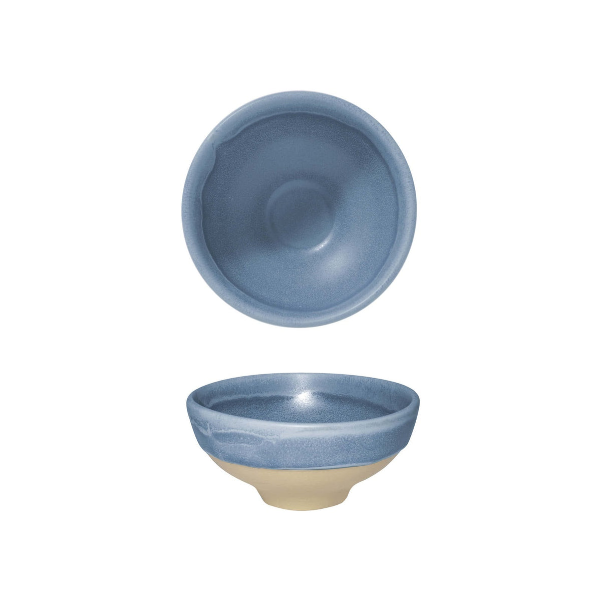 Churchill Emerge Blu Oslo Coppa Udon in Ceramica Ø 12 cm 6 Pezzi