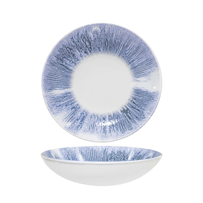 Churchill Lyra Blue Piatto Fondo Ø 24,8 cm 12 Pezzi
