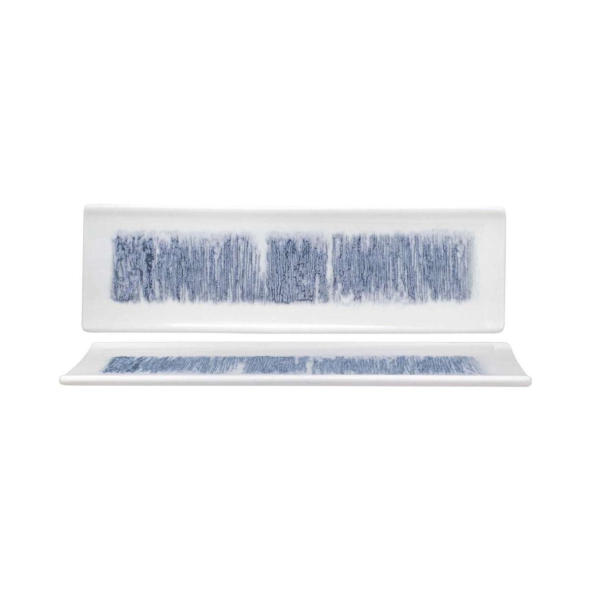 Churchill Lyra Blue Vassoio Rettangolare 32,3x10,5 cm 6 Pezzi