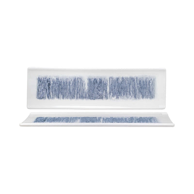 Churchill Lyra Blue Vassoio Rettangolare 32,3x10,5 cm 6 Pezzi