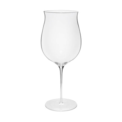 Plume Calice Vini Nobili Vetro Cristallino Soffiato a Bocca 1 L 2 Pezzi