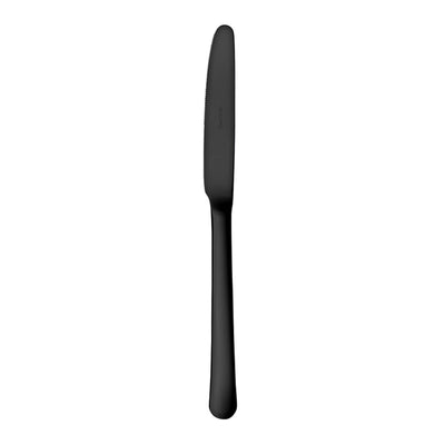Oslo Black Coltello da Tavola Acciaio Inox 18/10 Nero 12 Pezzi