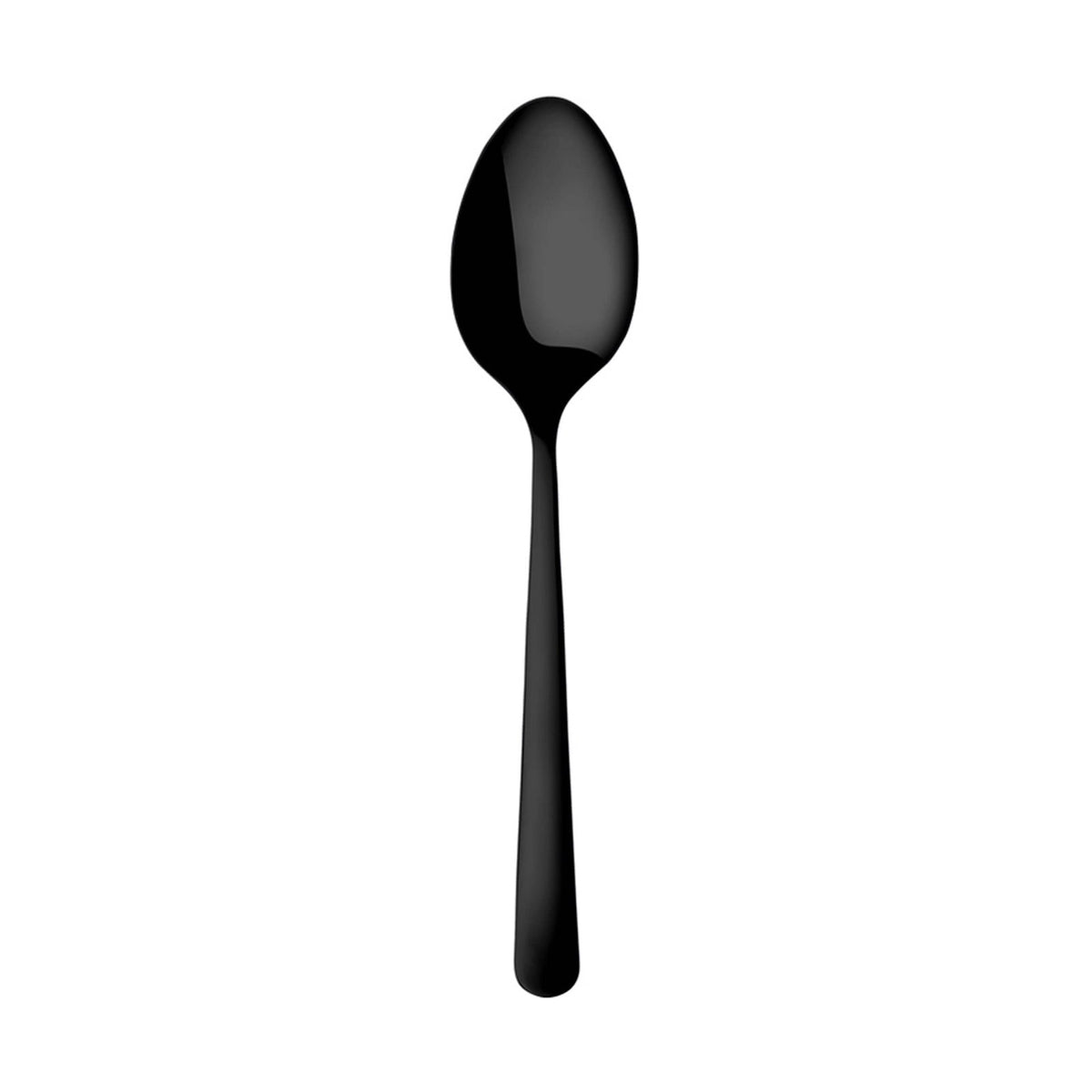 Oslo Black Cucchiaio da Tavola Acciaio Inox 18/10 Nero 12 Pezzi