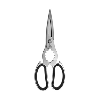 Sanelli Ambrogio Forbice da Cucina Inox con Inserti Silicone Neri 21 cm