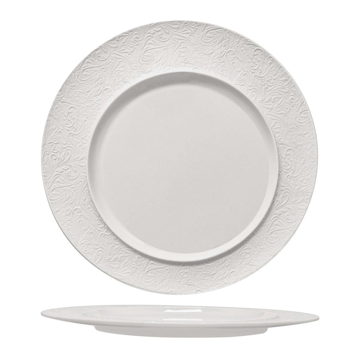 Damasco Piatto Presentazione 29 cm 4 Pezzi