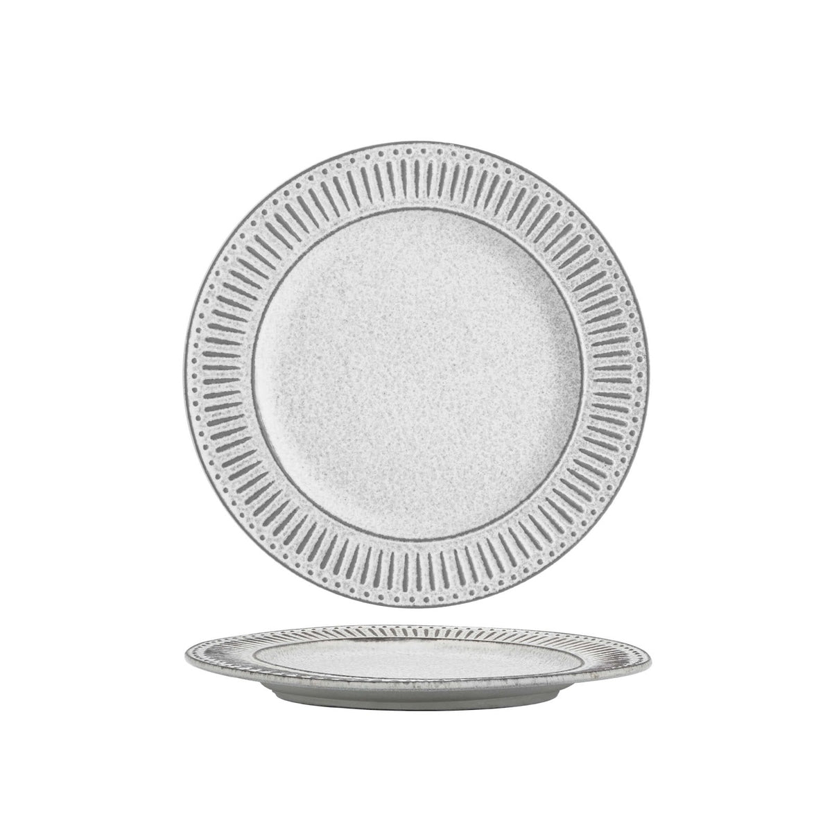 Acropoli Piatto Frutta in Stoneware Reactive Color 21 cm 6 Pezzi