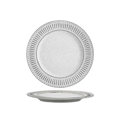 Acropoli Piatto Frutta in Stoneware Reactive Color 21 cm 6 Pezzi