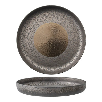 Agorà Piatto Piano in Stoneware Reactive 30 cm 6 Pezzi