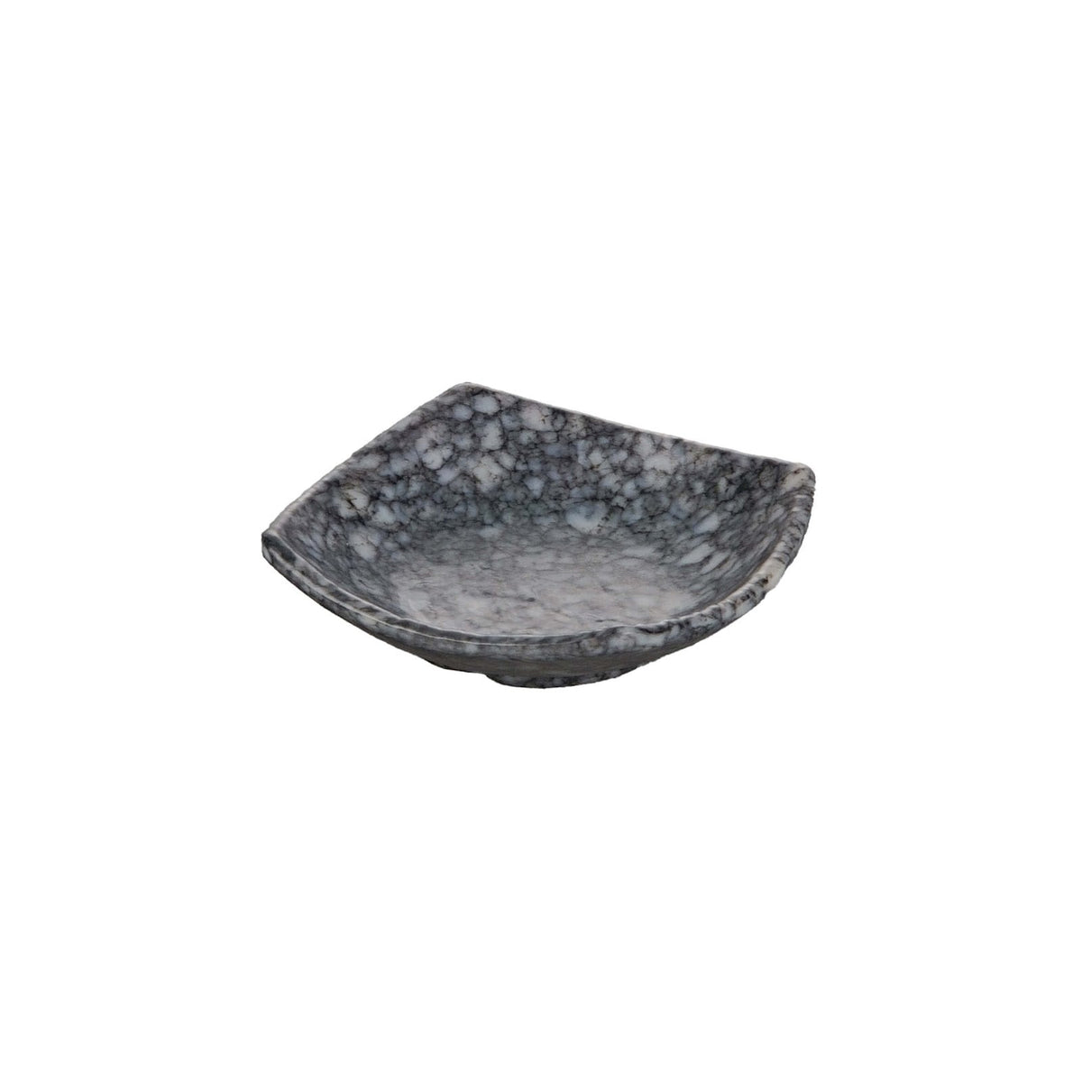 Granito Coppetta Quadrata in Melamina 8,6x8,6 cm H 2,3 cm 24 Pezzi