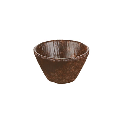 Marmo Coppetta Tonda Inclinata in Melamina Ø 6,8 cm H 3,9 cm 6 Pezzi