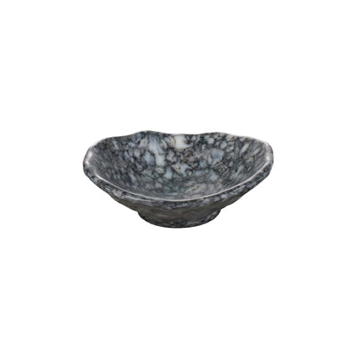Granito Coppetta Ovale Svasata in Melamina 8,7x8,2 cm 12 Pezzi