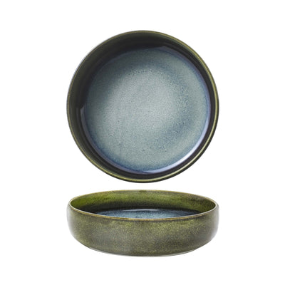 Mauritius Piatto Fondo Coppa in Stoneware Reactive 20 cm H 5,2 3 Pezzi