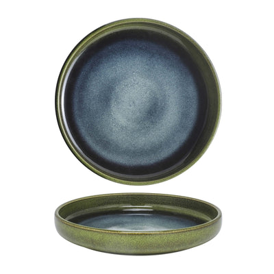 Mauritius Piatto Piano Stoneware Reactive Ø 25,6 cm 3 Pezzi