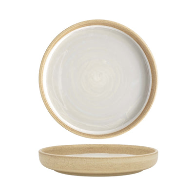 Baleari Piatto Piano Stoneware Reactive Ø 25,6 cm H 4,4 3 Pezzi