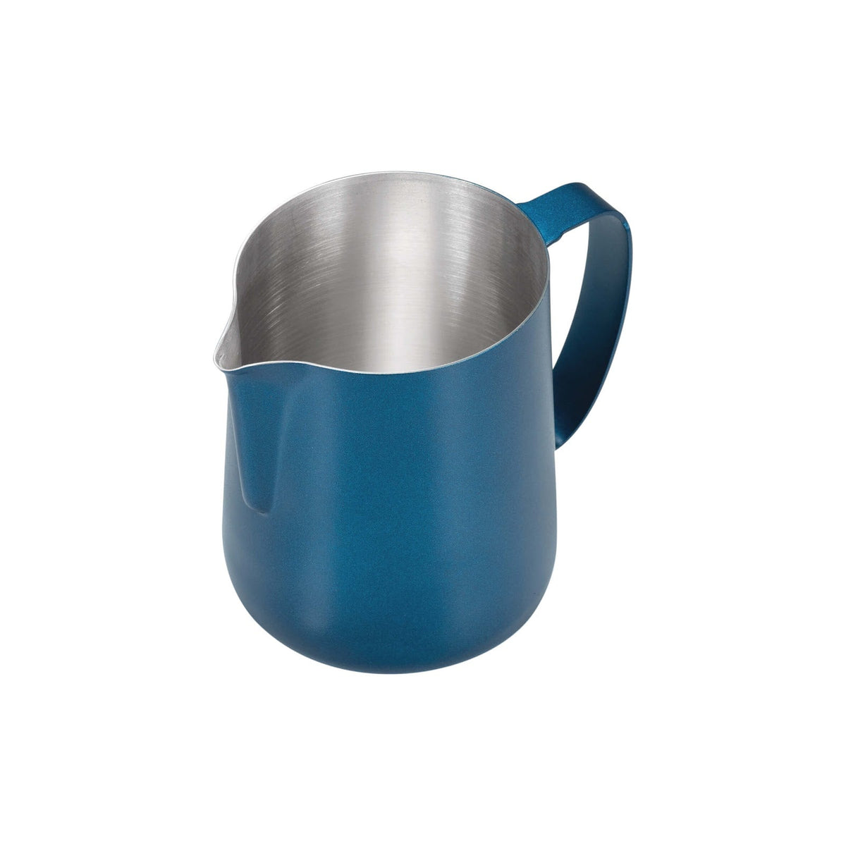 ILSA Evolution Pen Jug Lattiera Latte Art Inox Blu Metallizzato 60 cl 6 Tazze