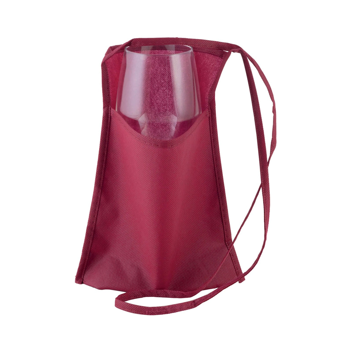 Sacchetto con Tracolla per Calice Degustazione Bordeaux cm 17x25