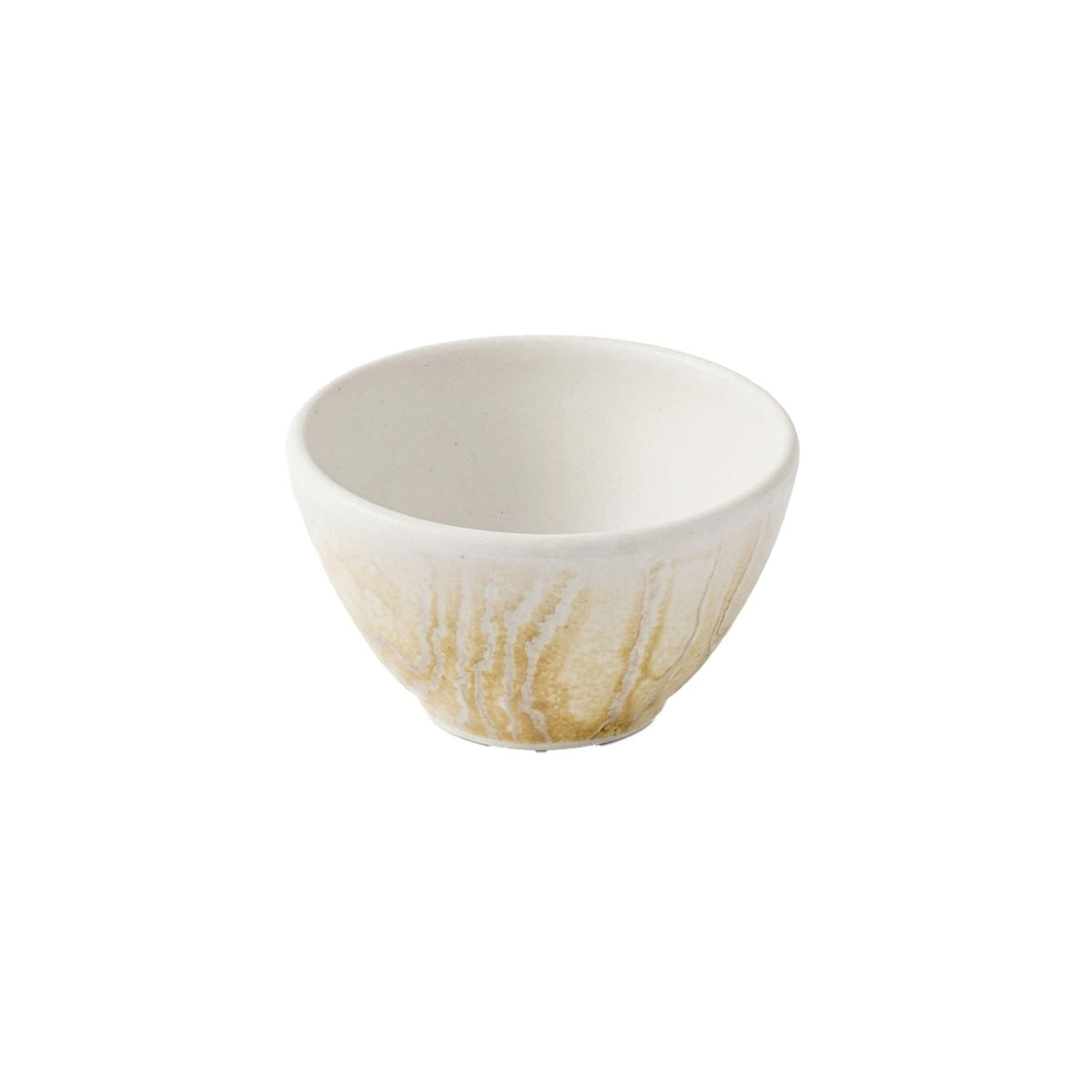 Churchill Tide Gold Coppetta in Ceramica Ø 7 cm 12 Pezzi