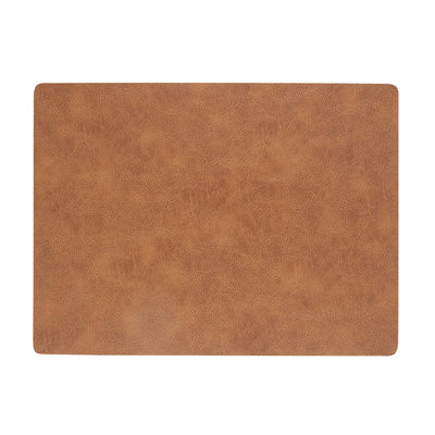 Leather Tovaglietta Rettangolare Brown 44,5x33 cm 6 Pezzi