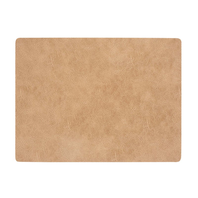 Leather Tovaglietta Rettangolare Beige 44,5x33 cm 6 Pezzi