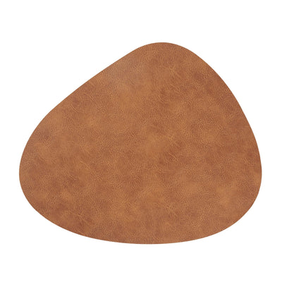 Leather Tovaglietta Stone Brown 45x37,3 cm 6 Pezzi