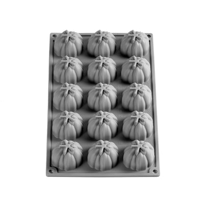 Gourmand Stampo Silicone Cuore di Bue 30x17,5 cm 15 Forme Ø 4,5 cm H 3,5