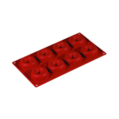 Formaflex Stampo Silicone 8 Savarin Ø 6,5 cm H 2,1