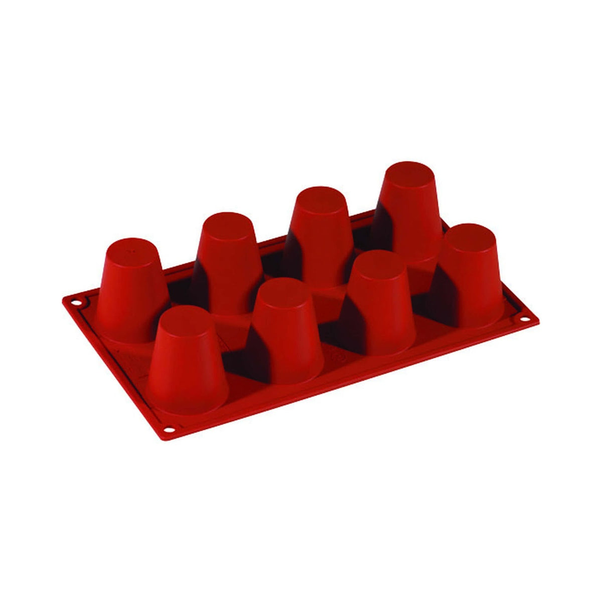 Formaflex Stampo in Silicone 8 Babà Grandi Ø 5,5 cm H 6