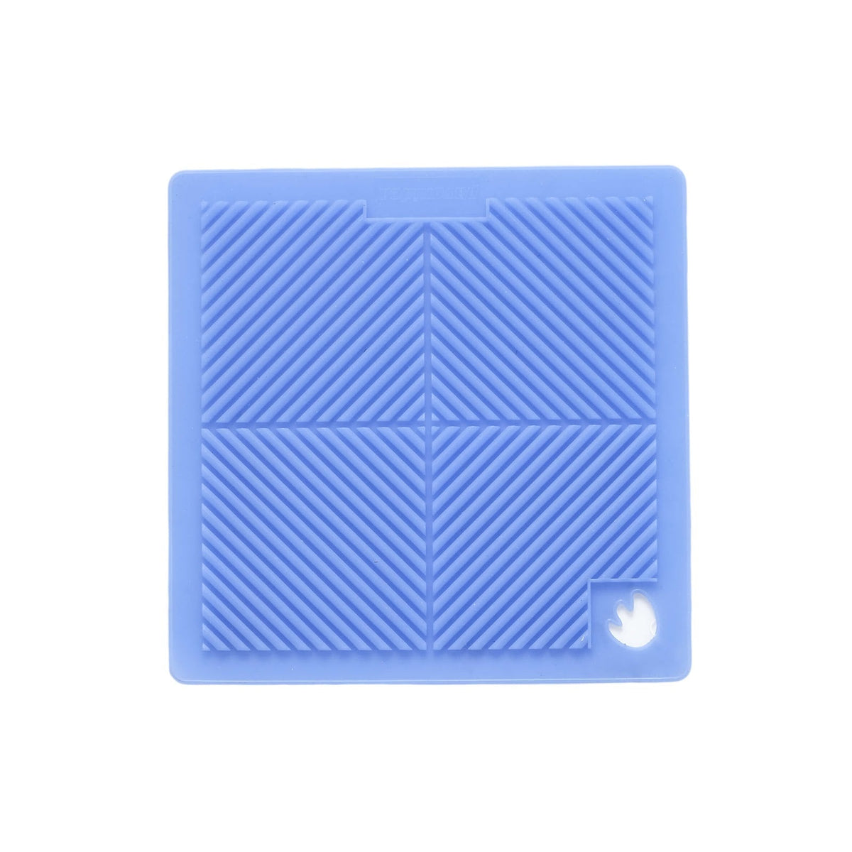 Pavoni Poggiapentole Presina da Forno in Silicone Blu 16,5x16,5 cm