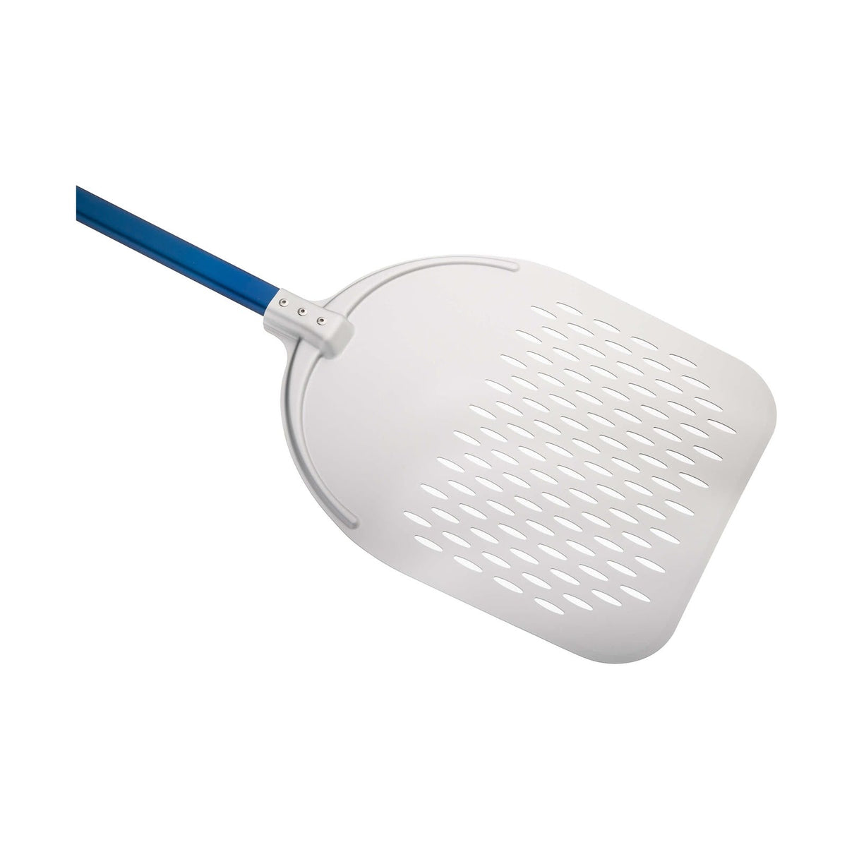 Piazza Pala Pizza Rettangolare Forata in Alluminio 33 cm H 186