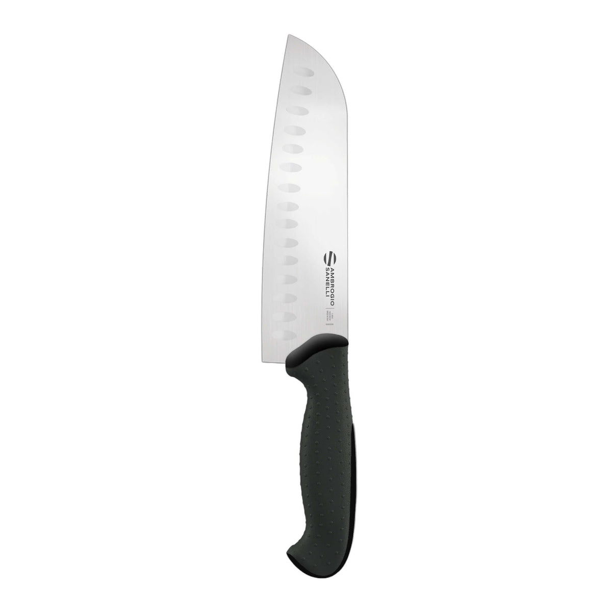 Sanelli Ambrogio Tecna Coltello Santoku Lama Alveolata 18 cm