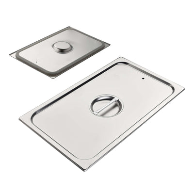 ILSA Coperchio Gastronorm GN 1/1 in Acciaio Inox con Guarnizione 53x32,5 cm