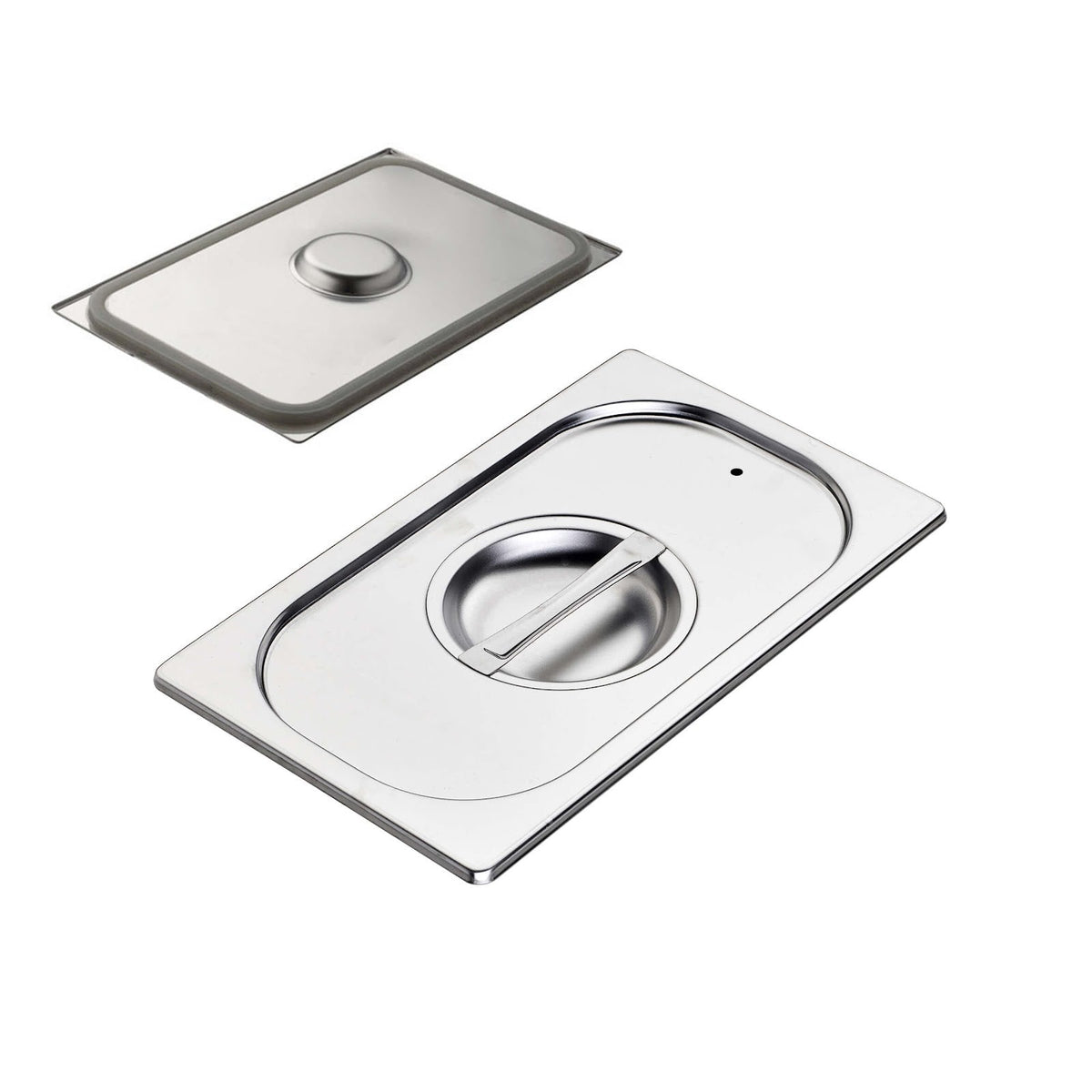 ILSA Coperchio Gastronorm GN 1/3 in Acciaio Inox con Guarnizione 32,5x17,6 cm