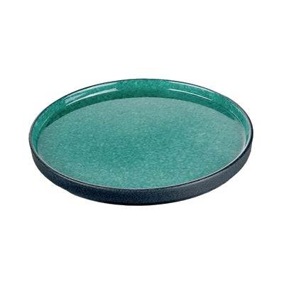 Two Tone Green Piatto Piano Impilabile 20,3 cm 6 Pezzi
