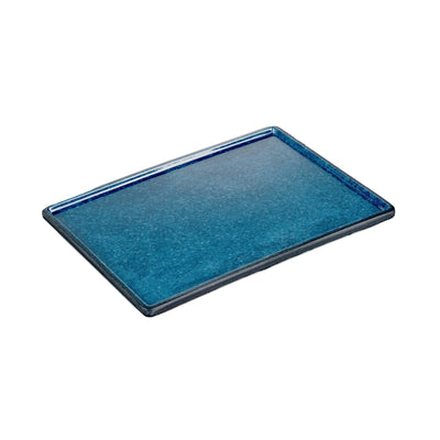 Two Tone Blue Vassoio Rettangolare 25x18 cm 12 Pezzi