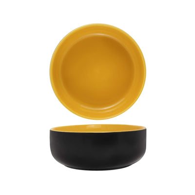 Poke Bowl Coppa Nero e Cheddar 16,5 cm H 6 6 Pezzi