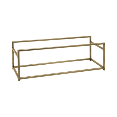 Alzata in Metallo PVD Bronzo per Gastronorm GN 2/4 H 17,5 cm