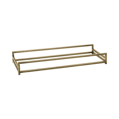 Alzata in Metallo PVD Bronzo per Gastronorm GN 2/4 H 6,5 cm