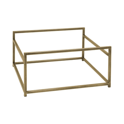 Alzata in Metallo PVD Bronzo per Gastronorm GN 2/3 H 17,5 cm