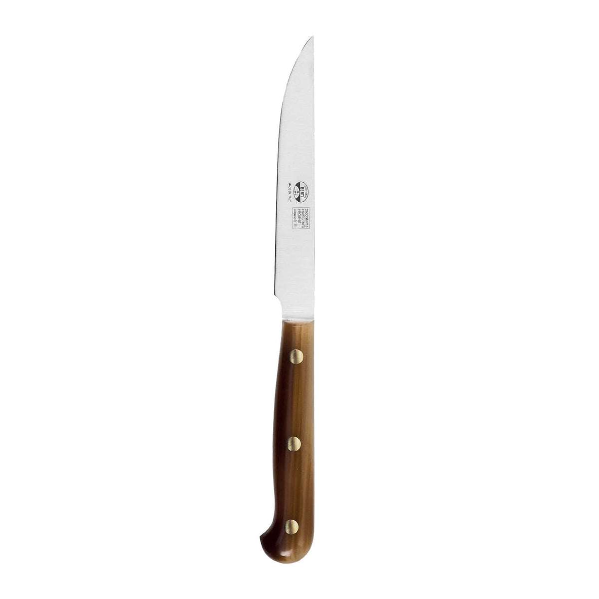 Duemiladodici Coltello da Bistecca con Manico Cornotech 6 Pezzi