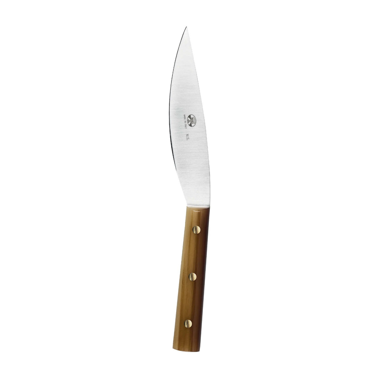 Valdichiana Coltello da Bistecca con Manico Cornotech 6 Pezzi