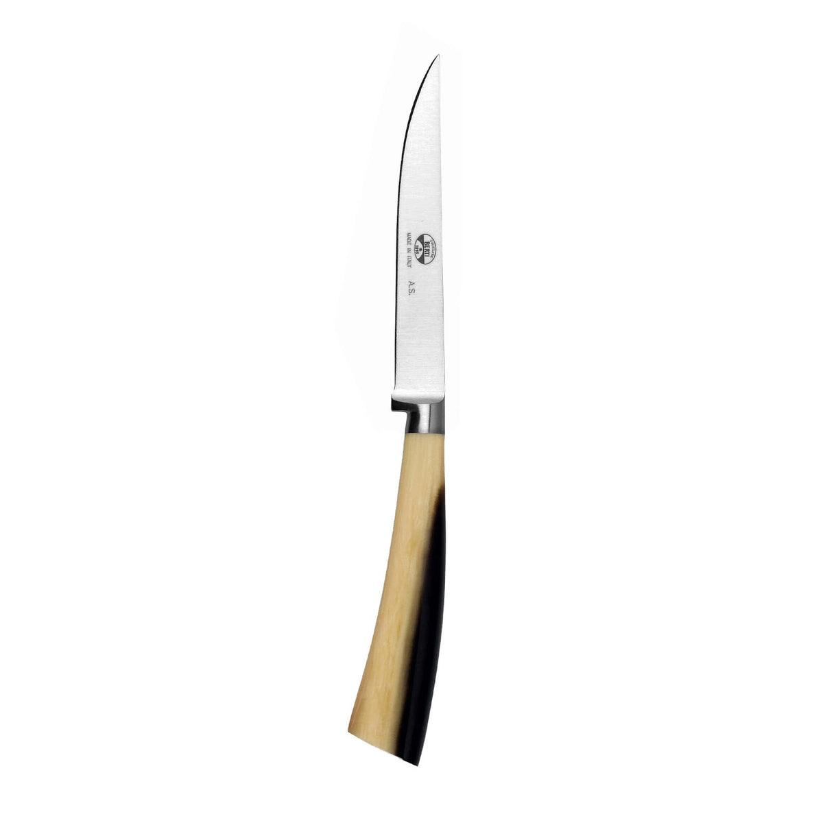 Plenum Coltello da Bistecca Manico Cornotech 6 Pezzi