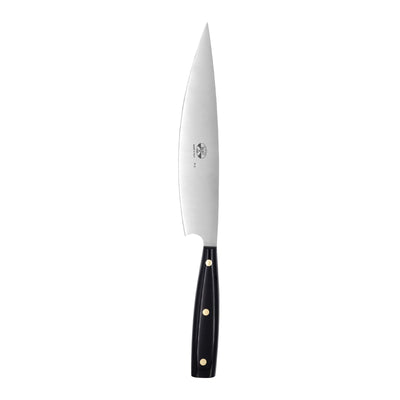 Due per Firenze Coltello da Servizio 22 cm Manico in Metacrilato Nero