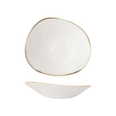 Churchill Stonecast Bianco Coppa Opal Organic Ø 25 cm H 6 cm 12 Pezzi