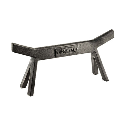 Alare in Ghisa Supporto Ceppi 41x11 cm H 19