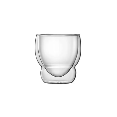 Bormioli Rocco Thermic Glass Globo Bicchierino da Tè 23 cl 2 Pezzi